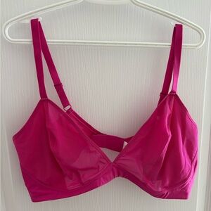 knix Hot Pink Wireless Bralette XXXXL+